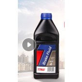 天合(TRW)刹车油DOT4通用型制动液/离合器油PFB401英国原装进口 1升 干沸点270℃，湿沸点163℃