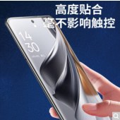 Smorss【2片装】OPPO Reno10/Pro钢化膜Reno10pro+手机膜 曲面屏全覆盖高清超薄防摔防摔抗指纹玻璃保护贴膜